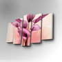 Wallity Cuadro Decorativo en Lienzo 5 Piezas Multicolor 5PUC-010
